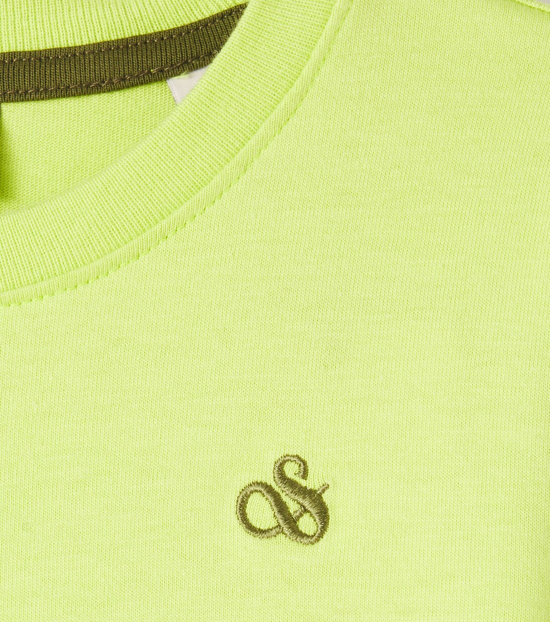 Camiseta de jersey de algodón con logo | Scotch & Soda Kids