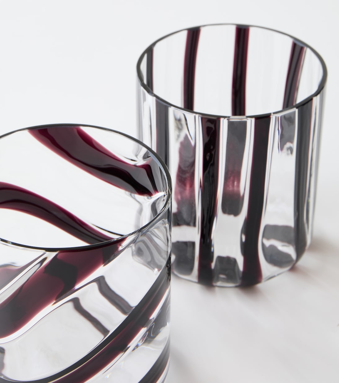 Cyrcus set of 2 glass tumblers | NasonMoretti