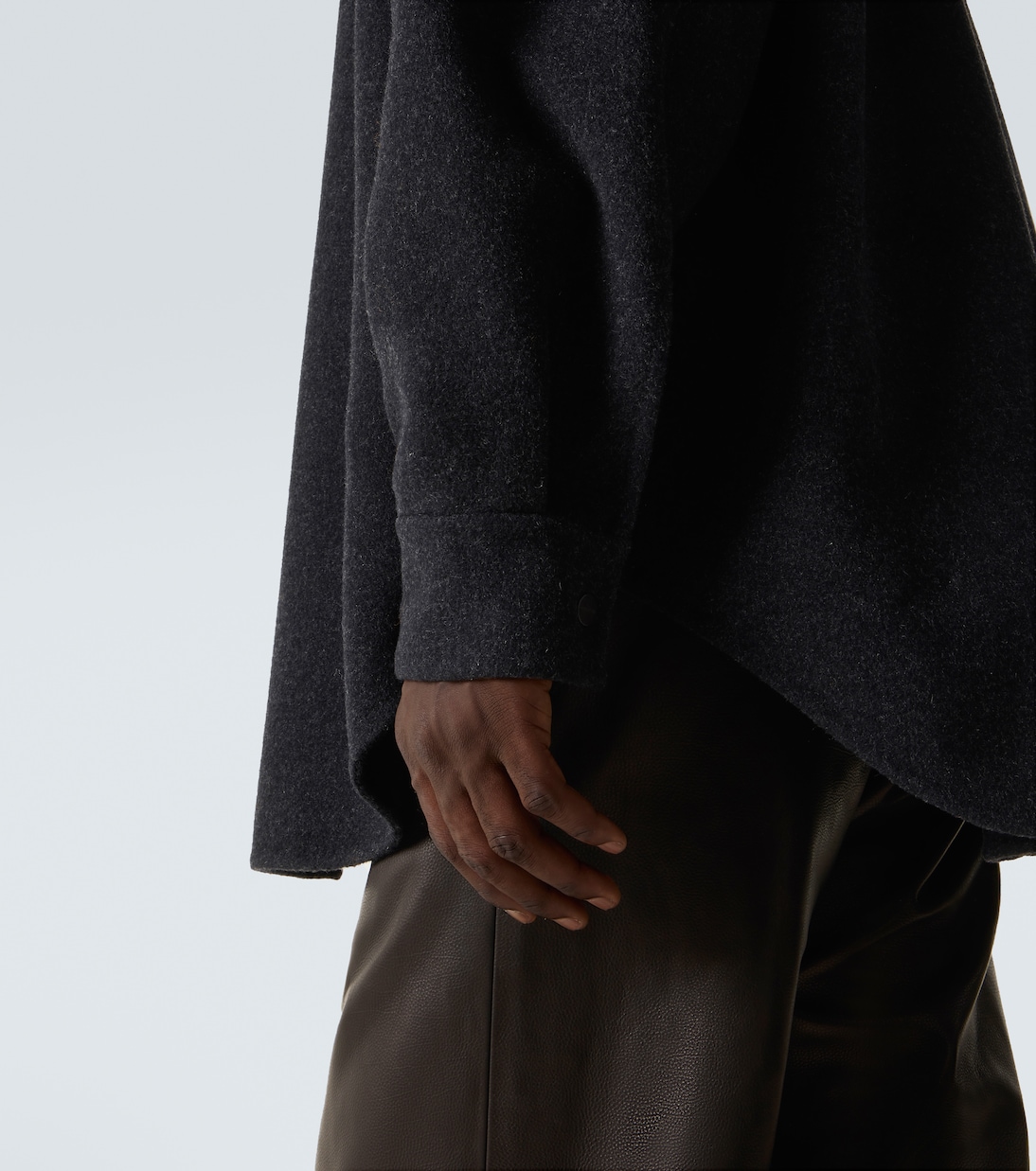 Hemdjacke aus Wolle und Kaschmir  | Fear of God