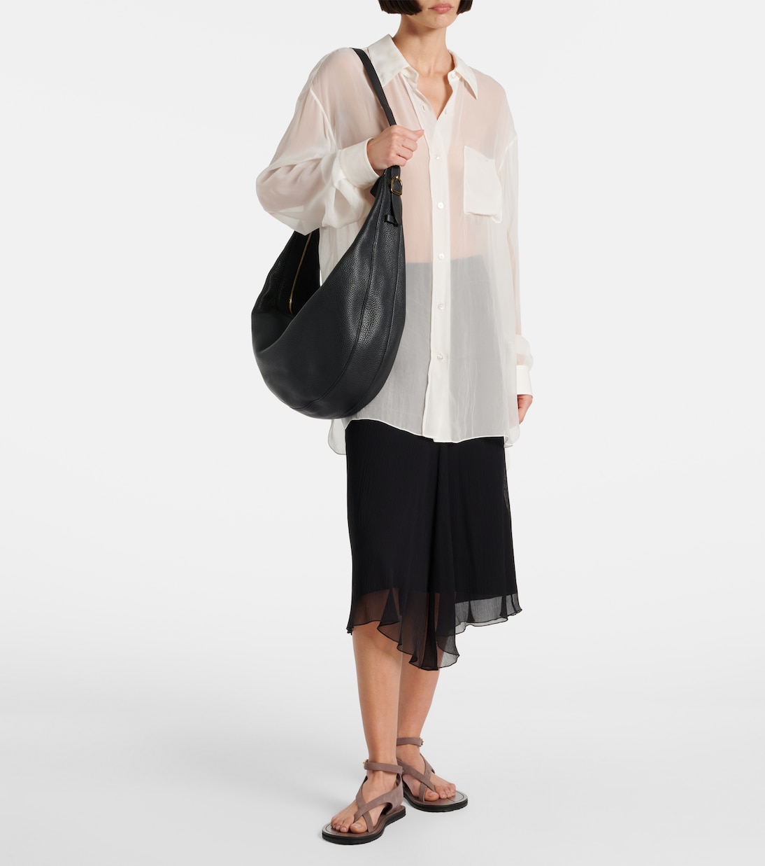 Sandalen Millar aus Veloursleder | A.Emery