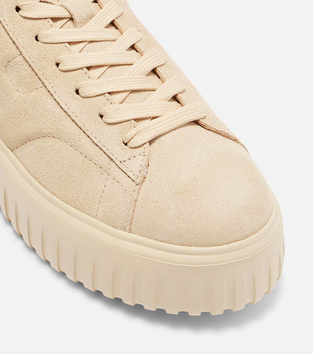 Plateau-Sneakers H-Stripes aus Veloursleder | Hogan