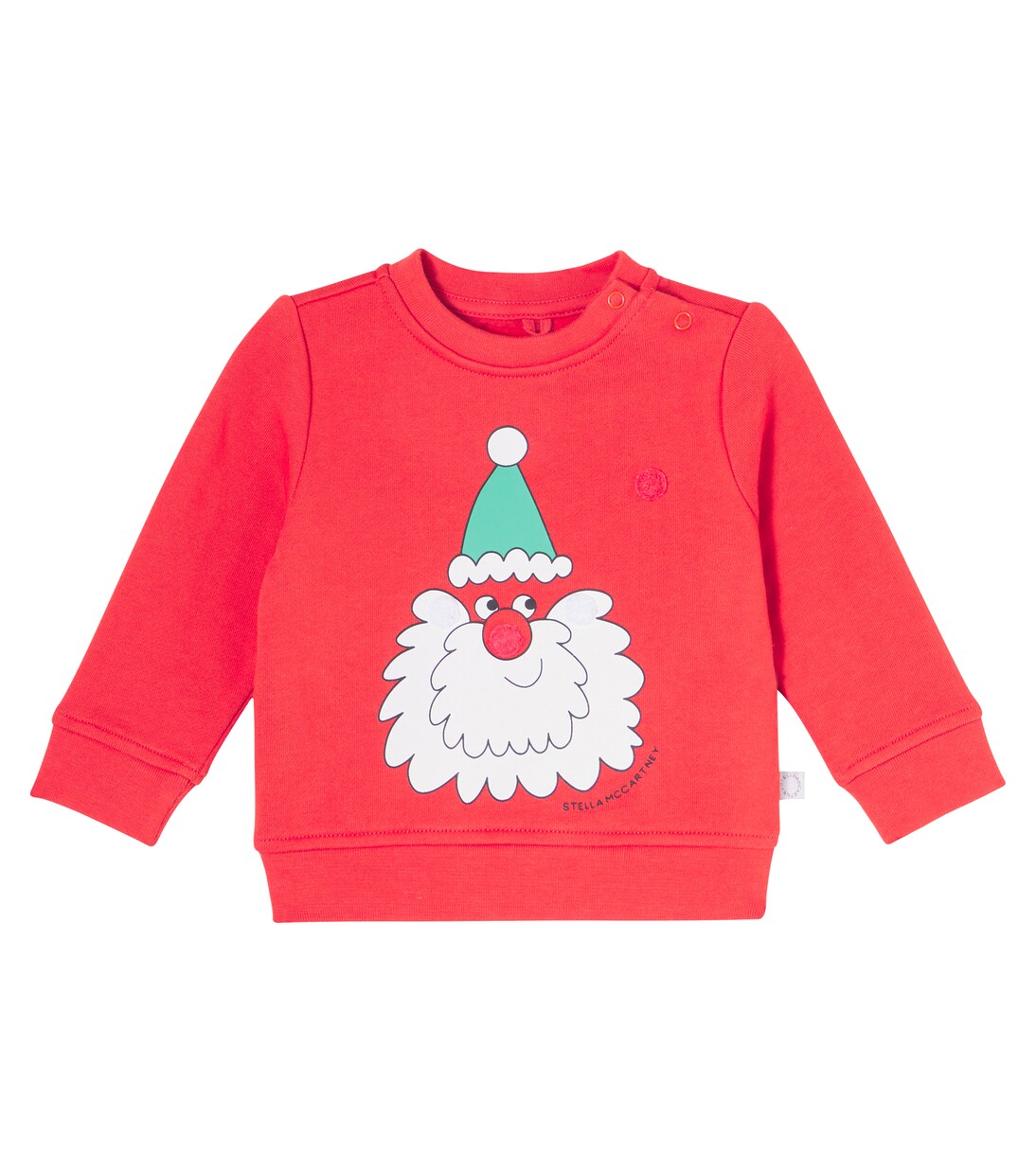 Baby printed cotton sweatshirt | Stella McCartney Kids