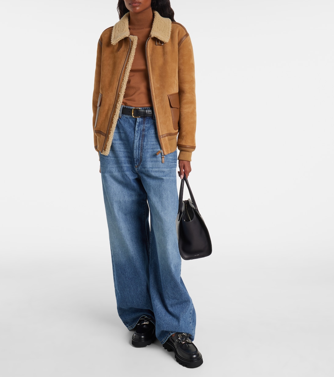 Loafers Viv' Rangers Truck aus Leder | Roger Vivier