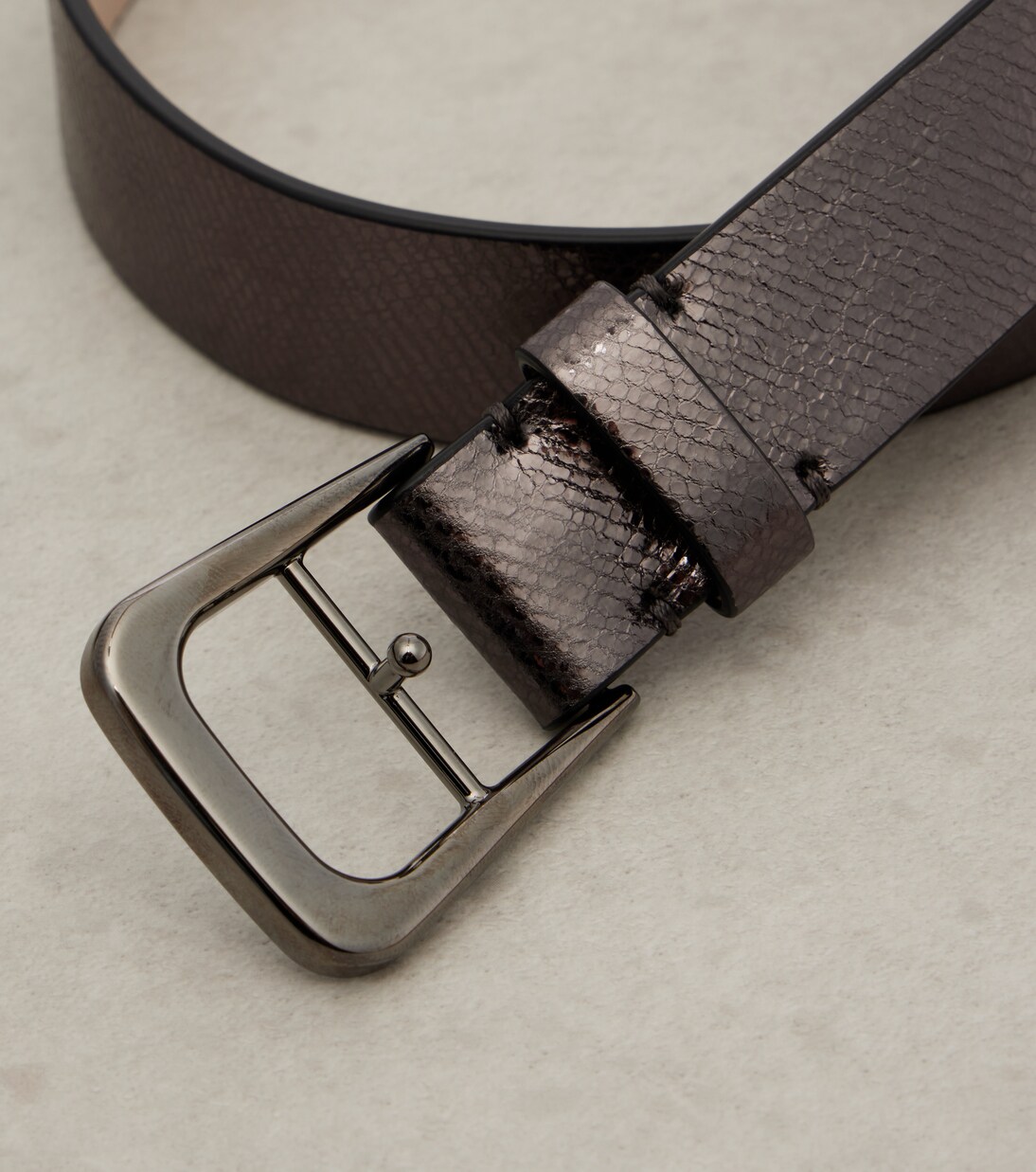 Leather belt | Brunello Cucinelli