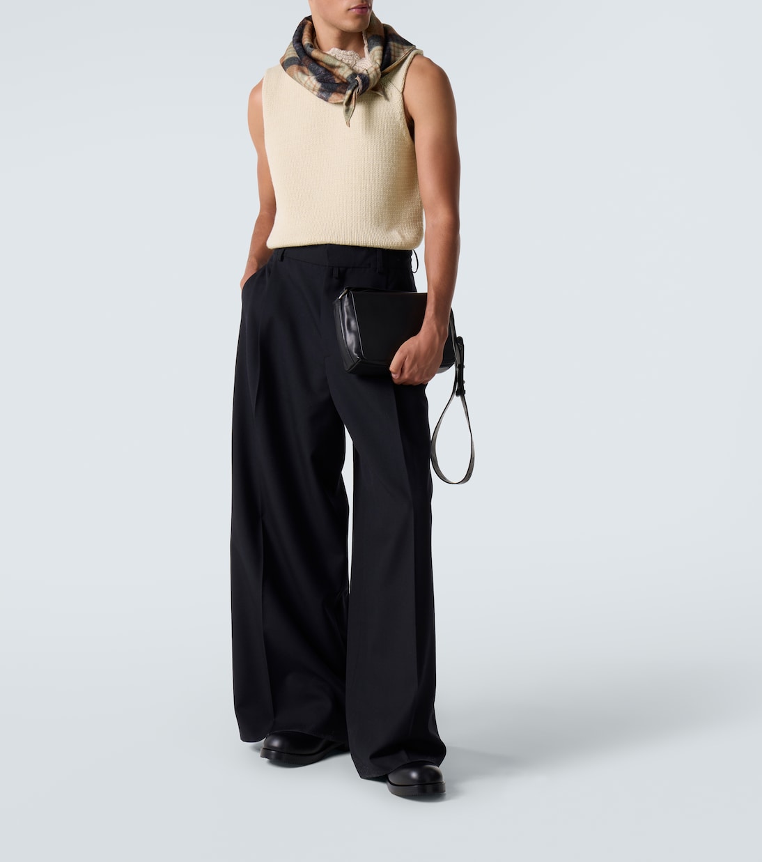 Wool and cashmere sweater vest | Dries Van Noten