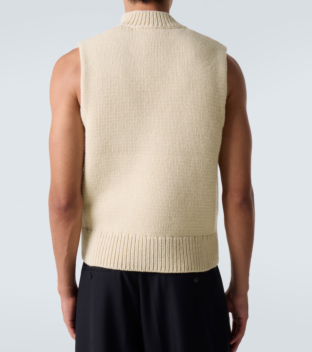 Wool and cashmere sweater vest | Dries Van Noten
