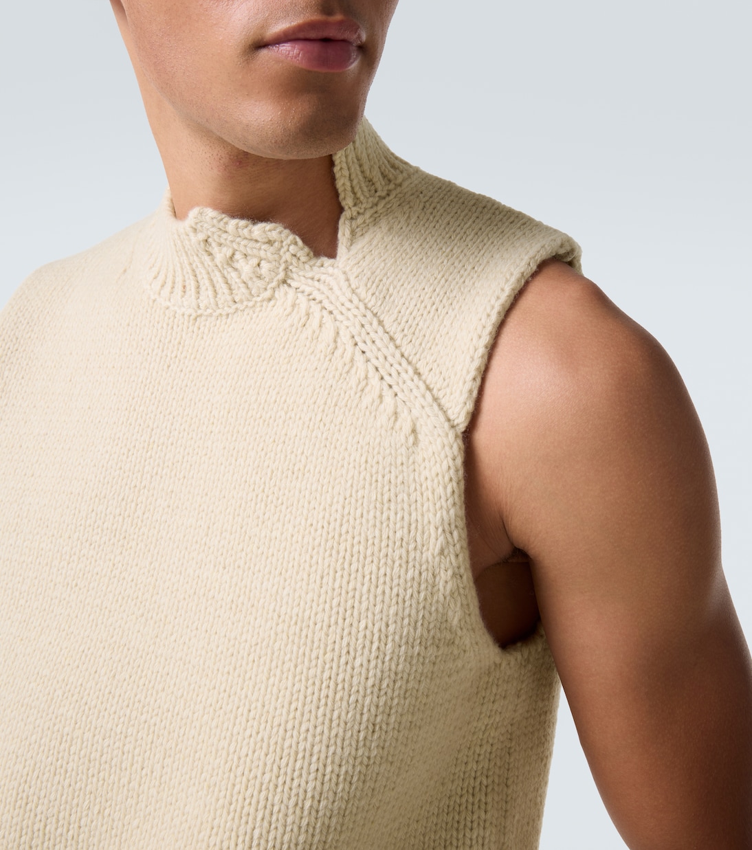 Wool and cashmere sweater vest | Dries Van Noten