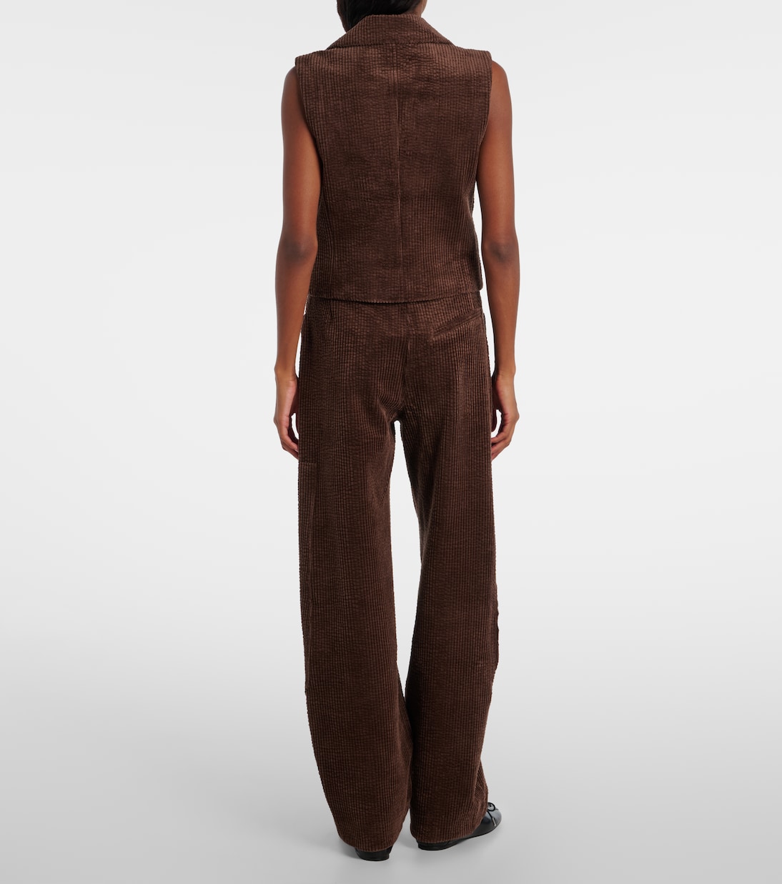 Weste aus Baumwoll-Cord | Ganni