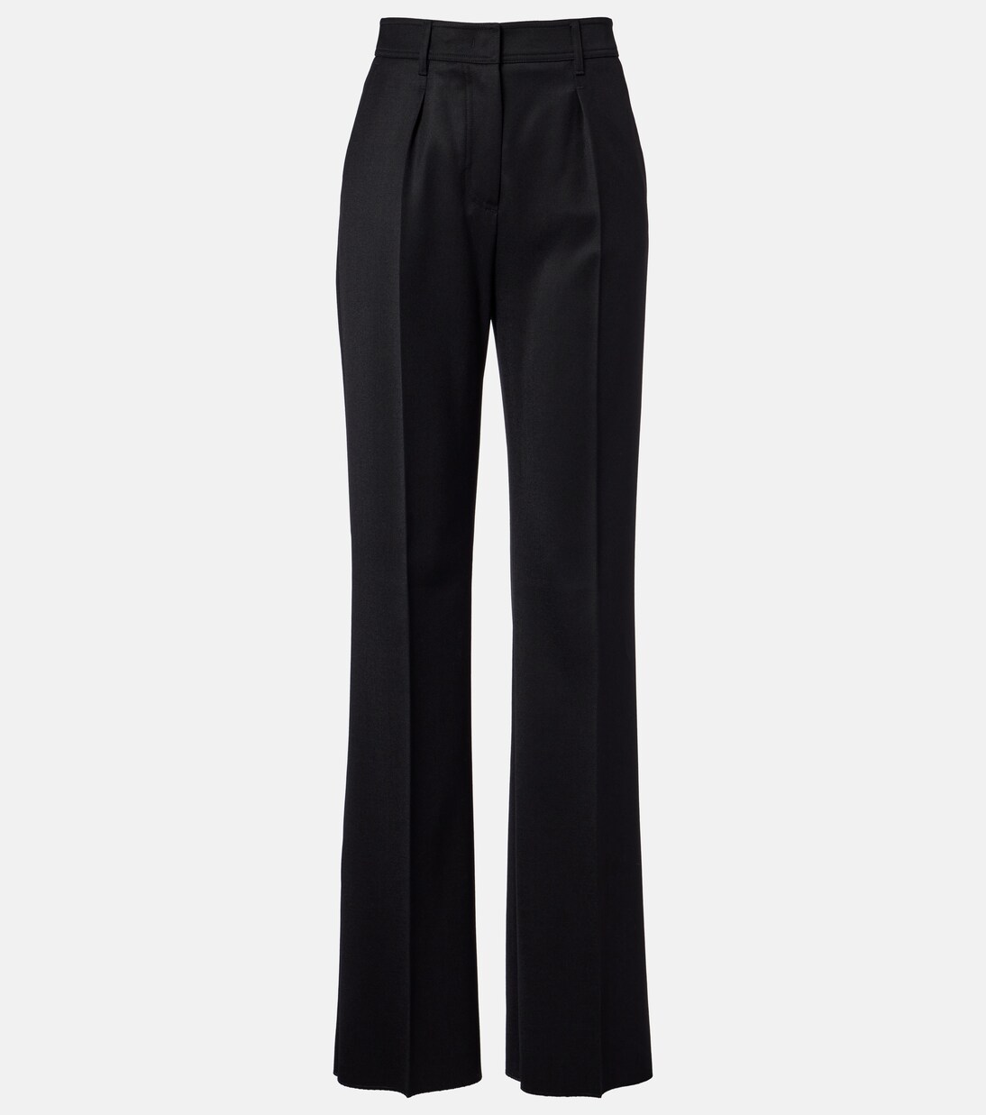 Pantalon droit Cannes en laine vierge | Max Mara