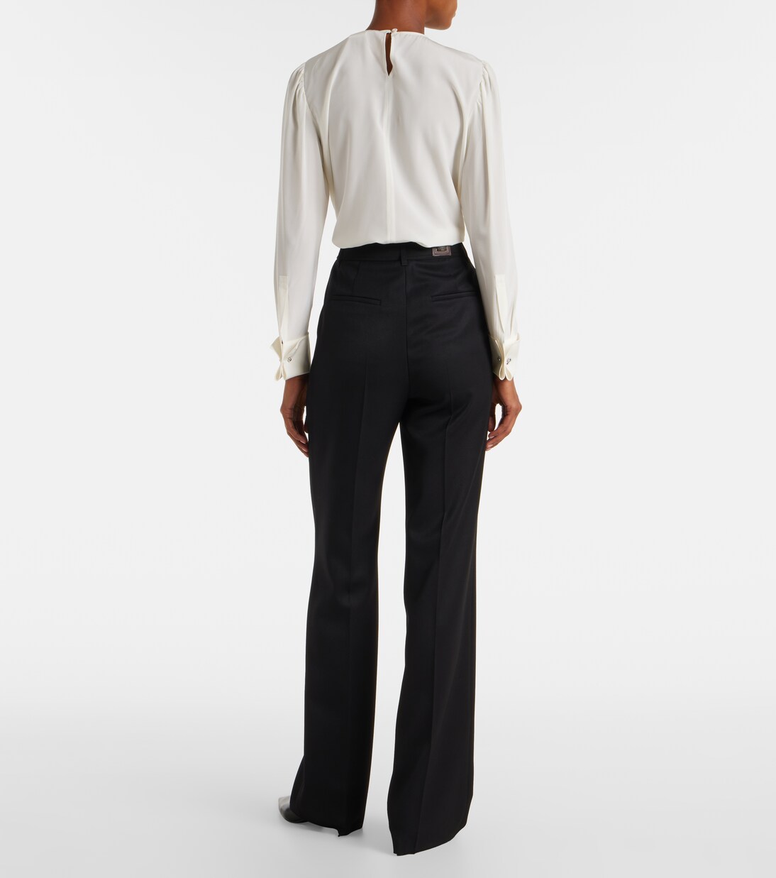 Pantalon droit Cannes en laine vierge | Max Mara