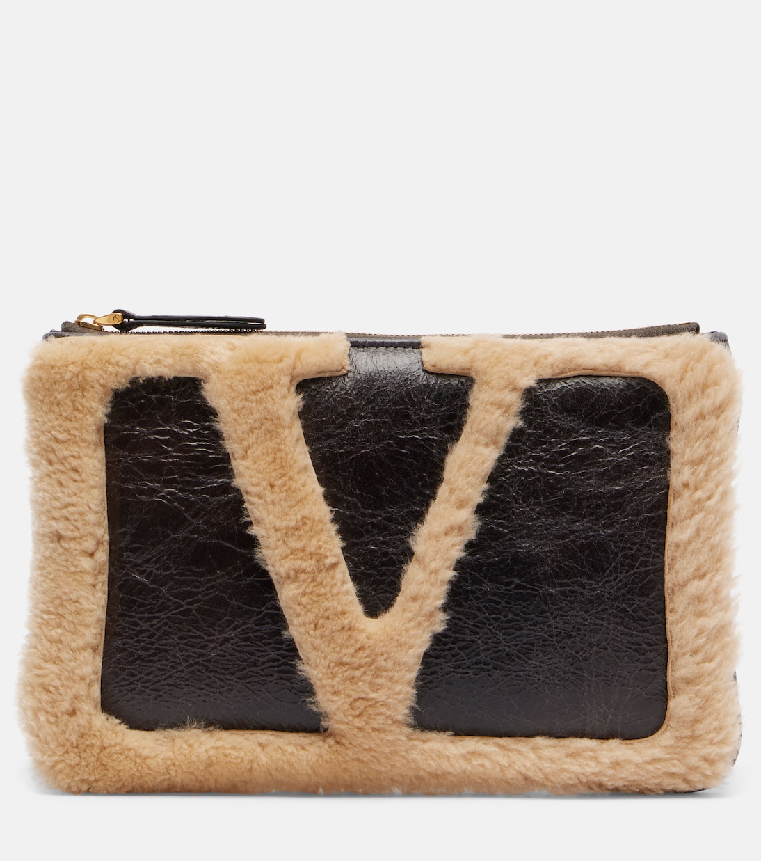 Viva Superstar Medium leather pouch | Valentino Garavani