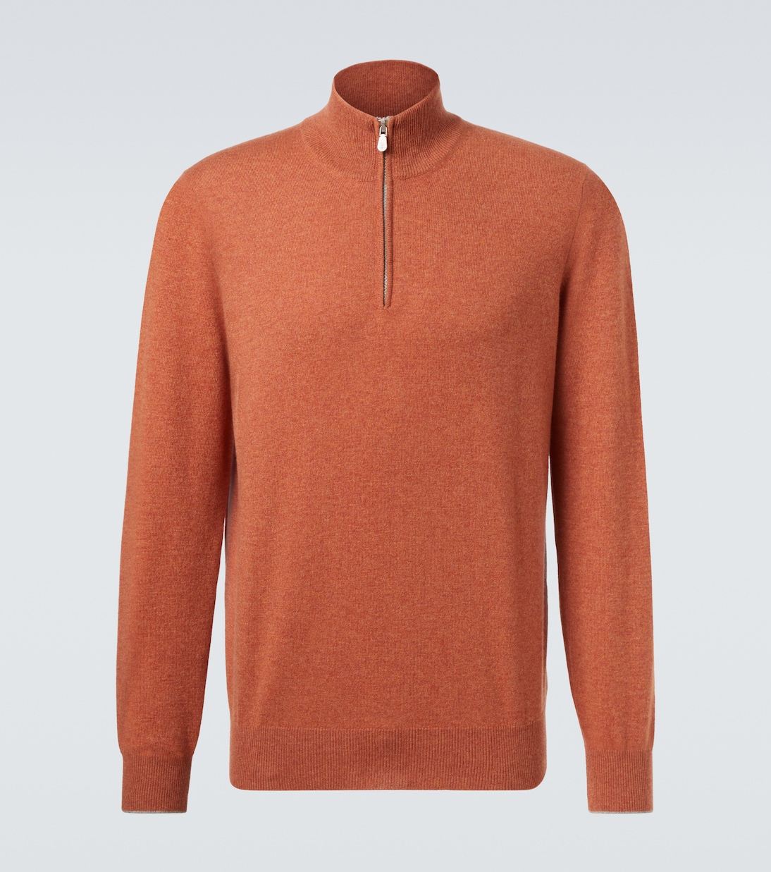 Cashmere half-zip sweater | Brunello Cucinelli