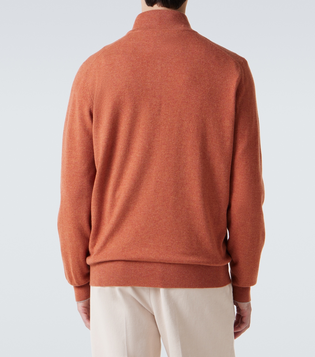 Cashmere half-zip sweater | Brunello Cucinelli