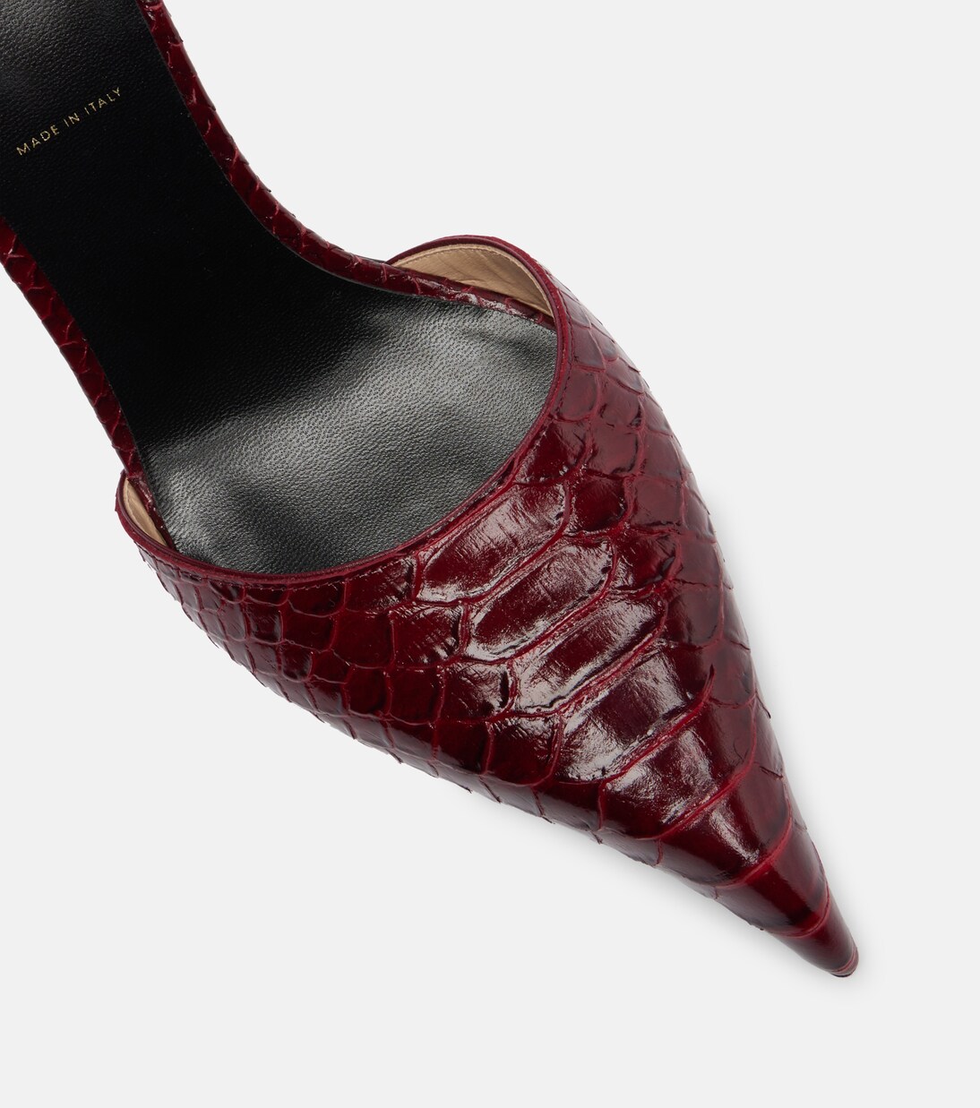 90 snake-effect leather pumps | Tom Ford