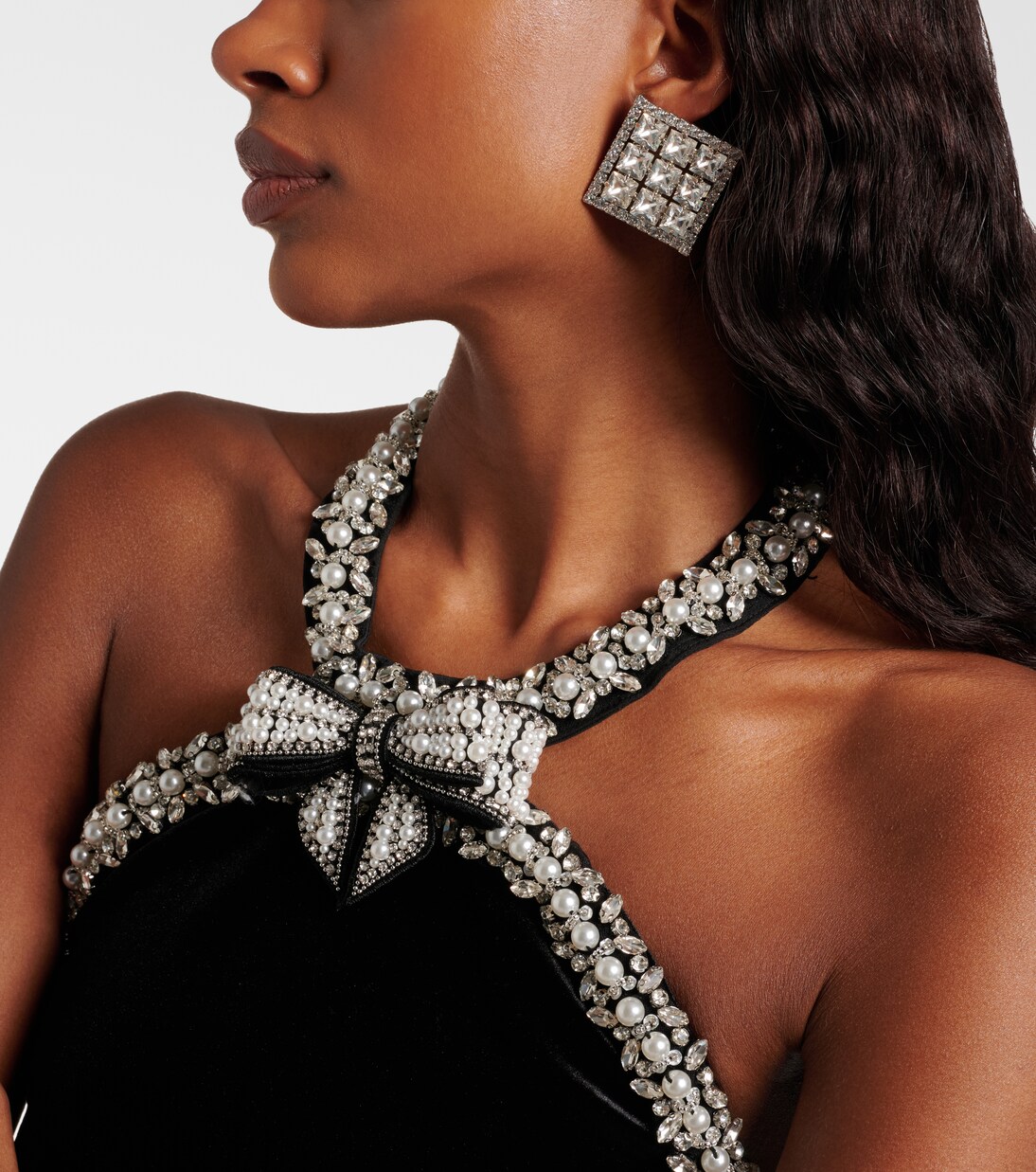 Camilla crystal-embellished earrings | Jennifer Behr