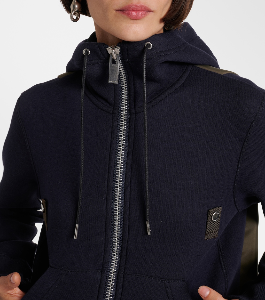 Paneled hoodie | Sacai