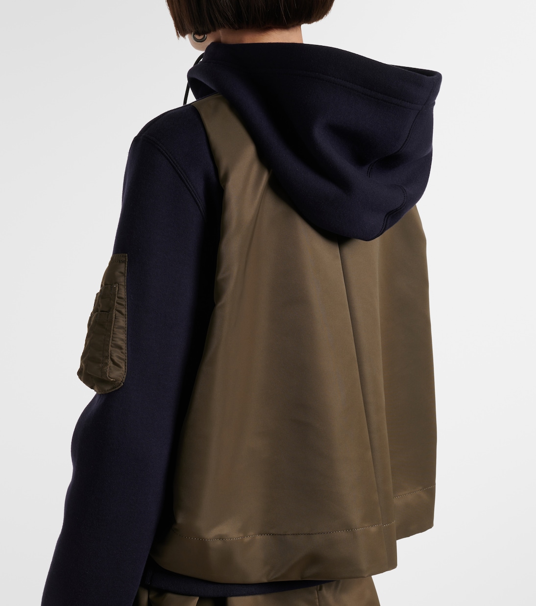 Paneled hoodie | Sacai