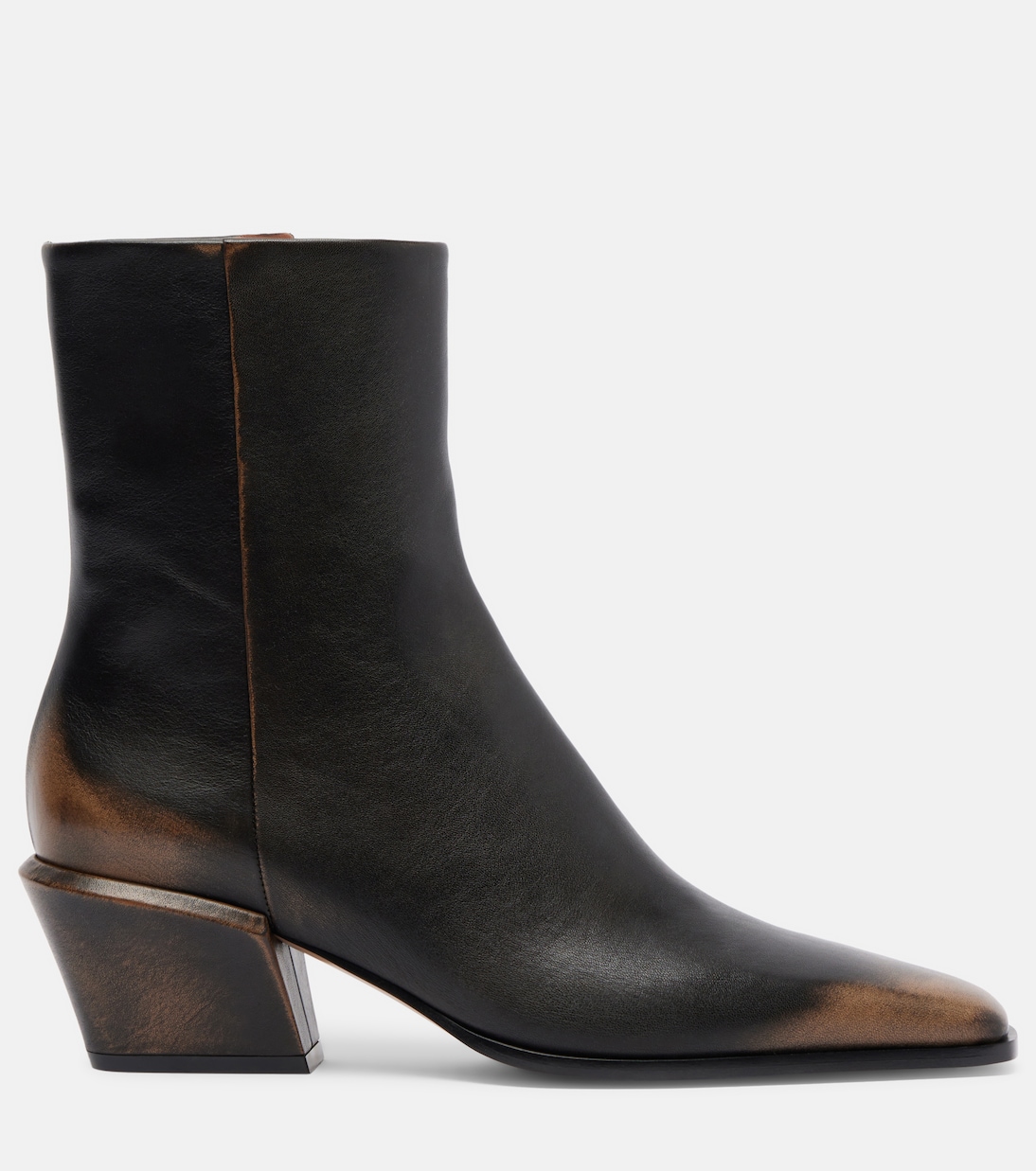Bettina 50 leather ankle boots | Paris Texas