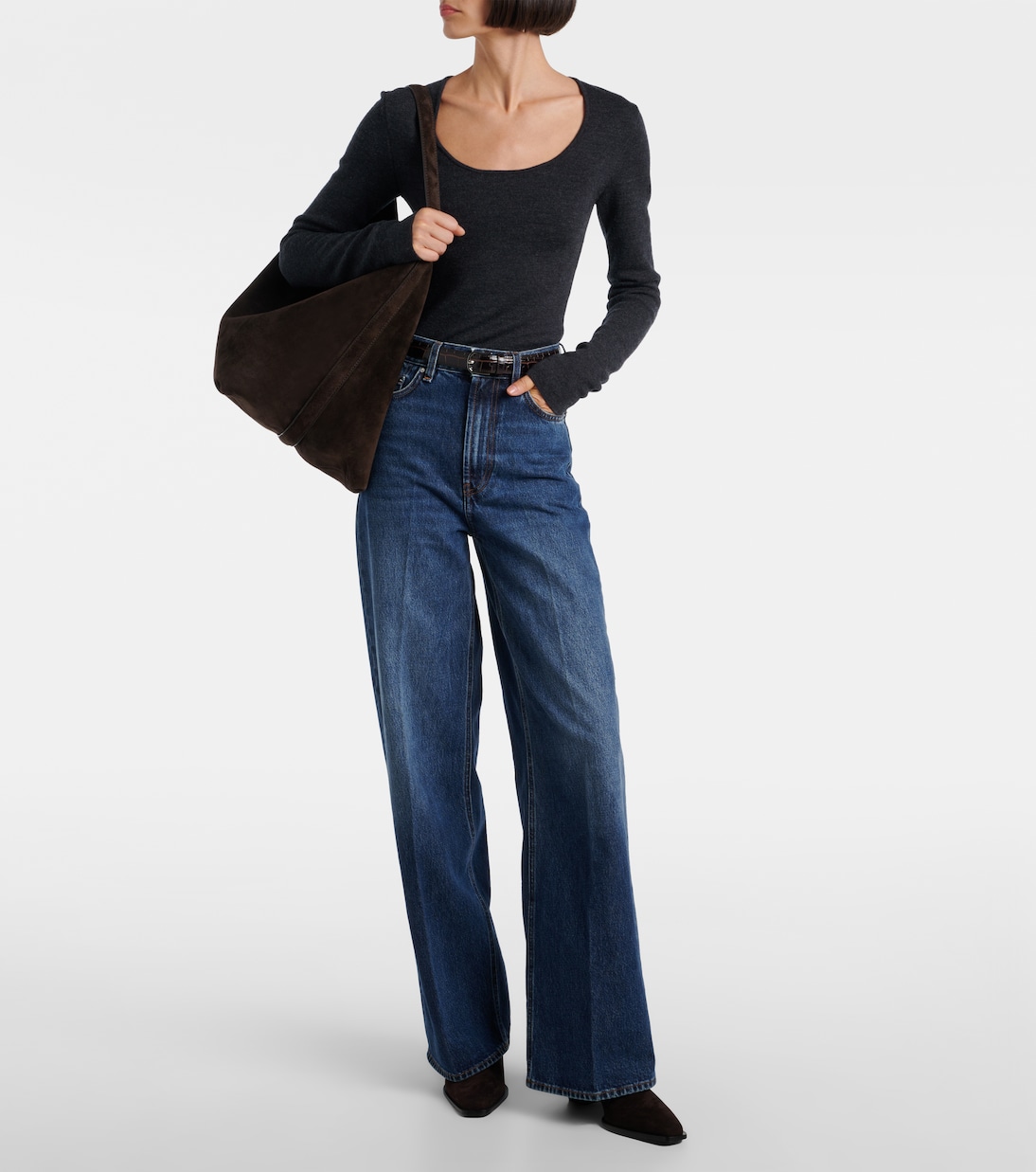 City 50 suede Chelsea boots | Toteme