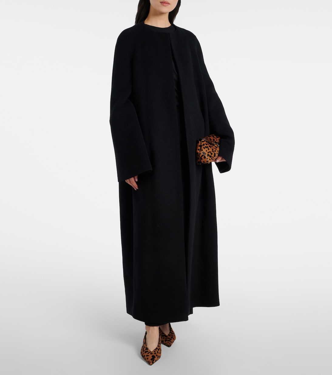 Oversize-Mantel aus einem Wollgemisch | Toteme