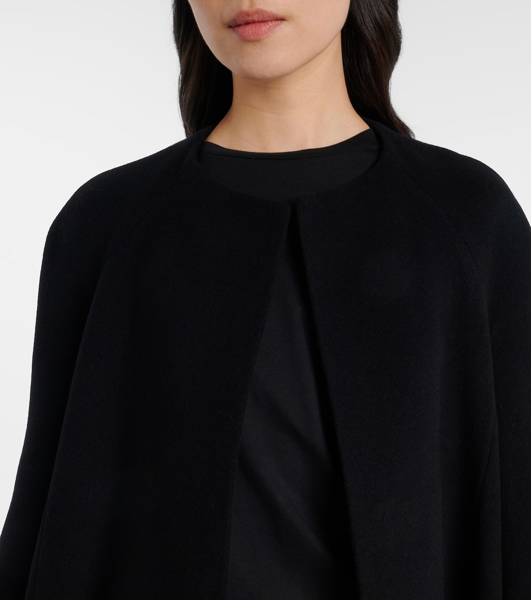 Oversize-Mantel aus einem Wollgemisch | Toteme