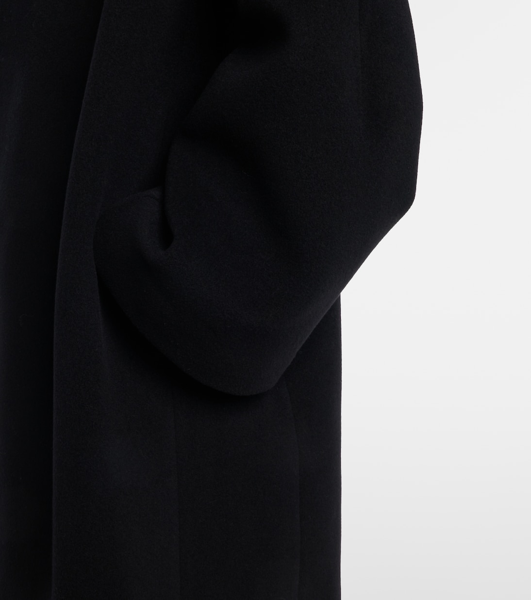 Oversize-Mantel aus einem Wollgemisch | Toteme