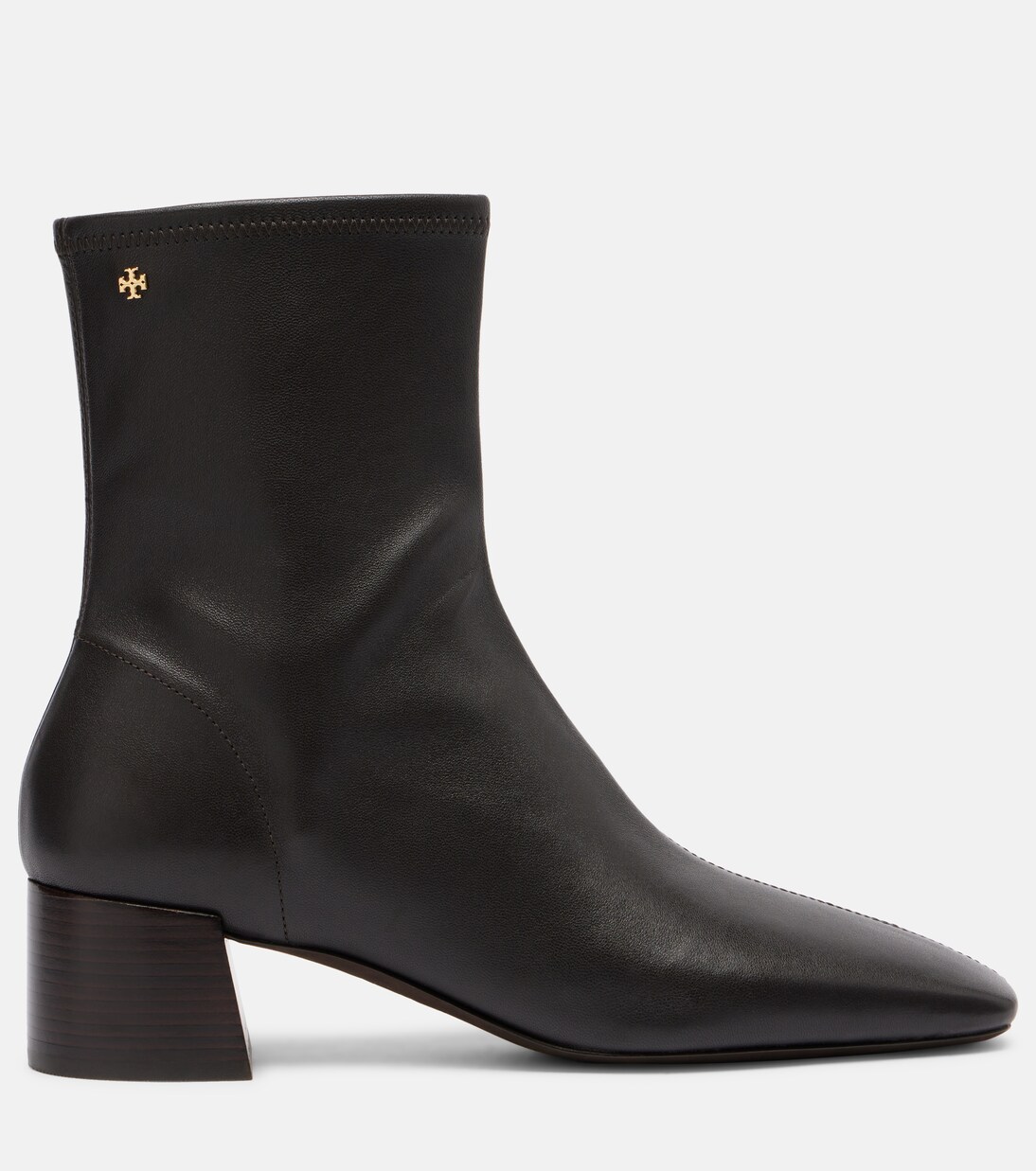 Stretch leather ankle boots | Tory Burch