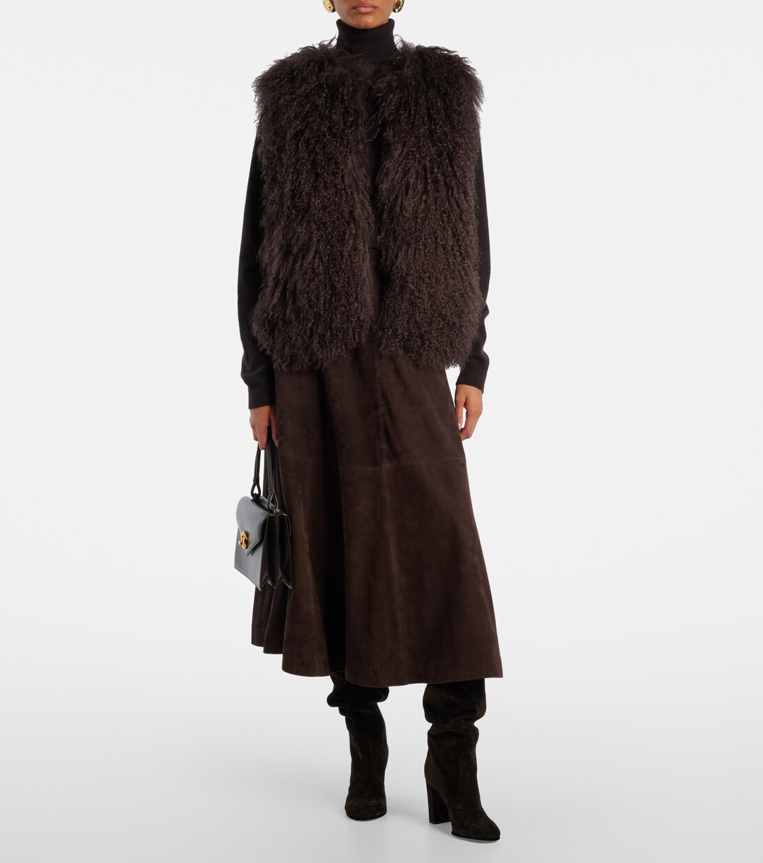 Weste aus Shearling | Yves Salomon