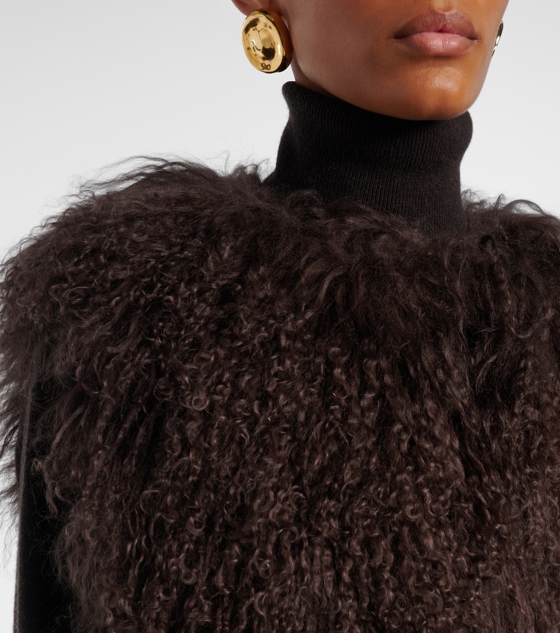 Weste aus Shearling | Yves Salomon