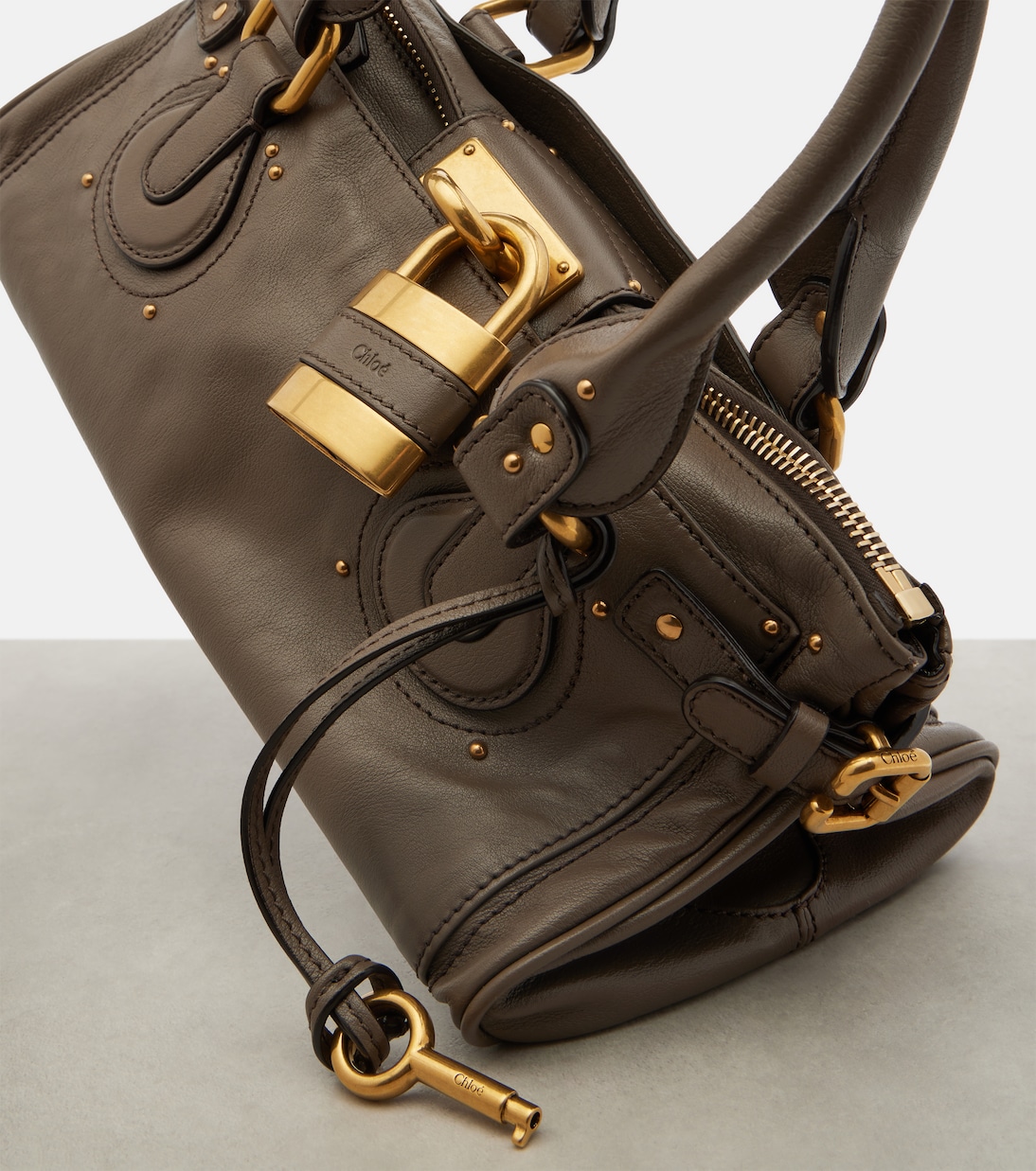 Paddington Large leather shoulder bag | Chloé