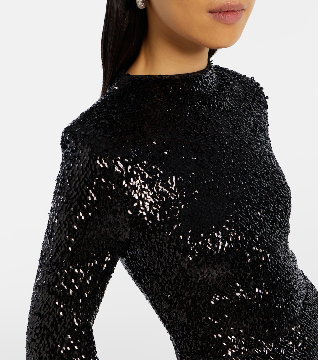 Abito lungo Beatrice con paillettes | Simkhai