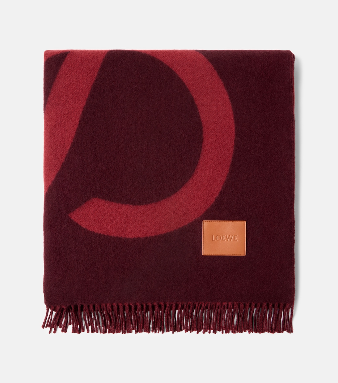 Decke Anagram aus Wolle und Kaschmir | Loewe