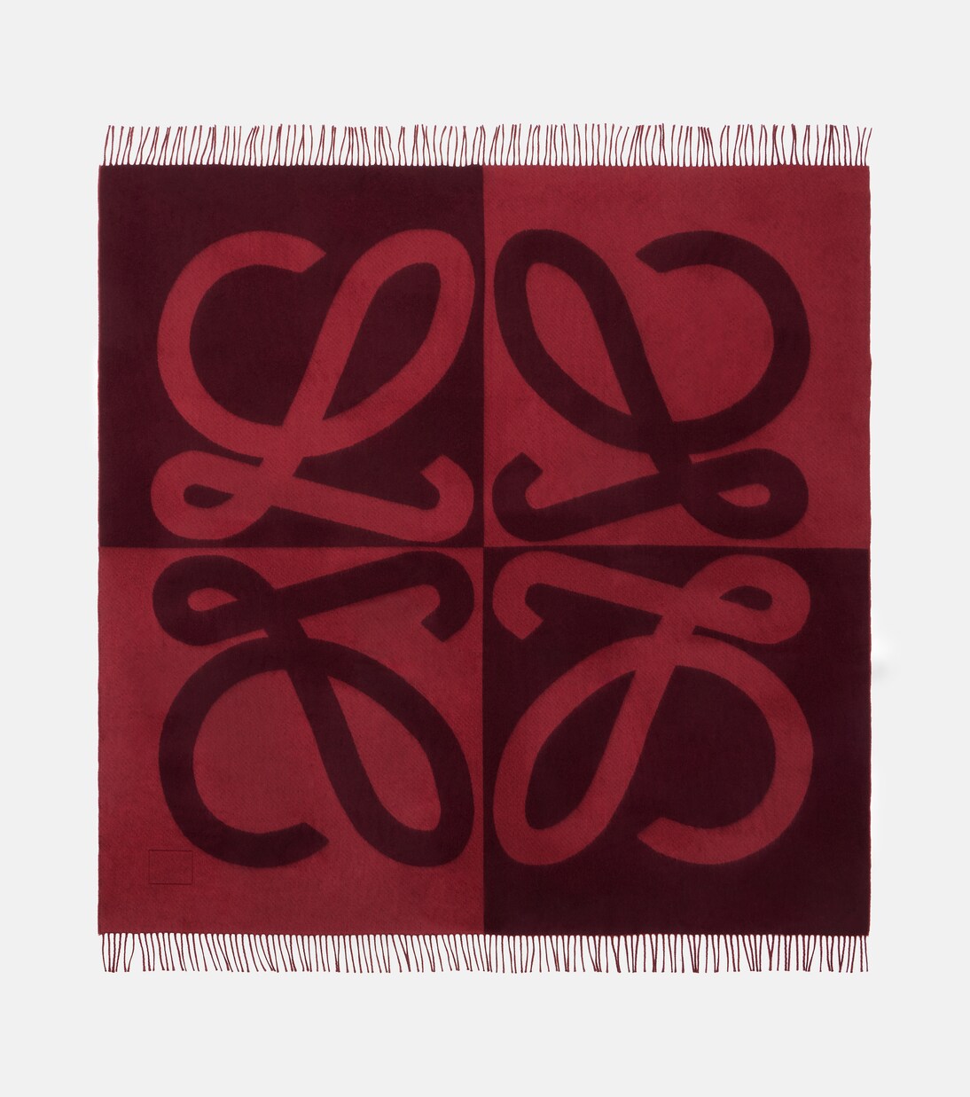 Decke Anagram aus Wolle und Kaschmir | Loewe