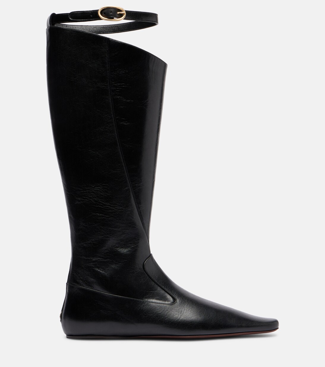 Twisted leather knee-high boots | Tory Burch