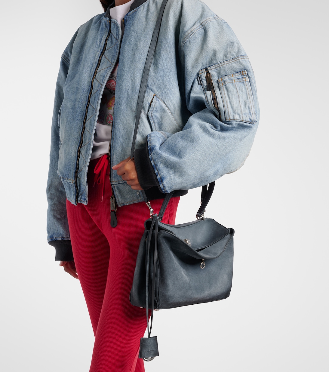 Rodeo Small suede shoulder bag | Balenciaga