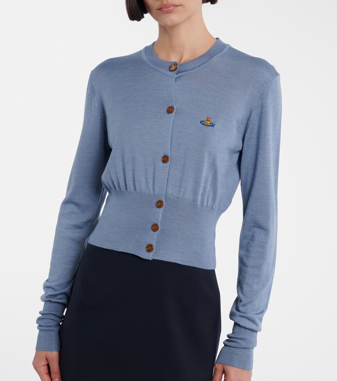 Bea cropped wool and silk cardigan | Vivienne Westwood