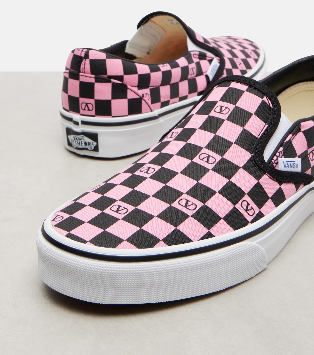 X Vans Slip-Ons VLogo aus Canvas | Valentino Garavani