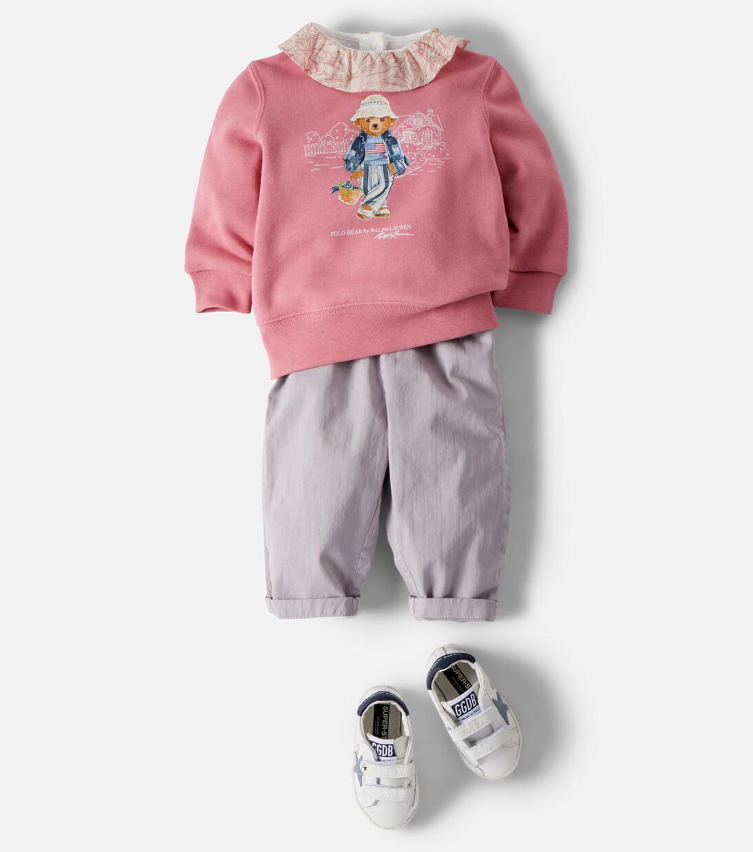 Baby Hose Luciole aus Baumwoll-Twill | Bonpoint