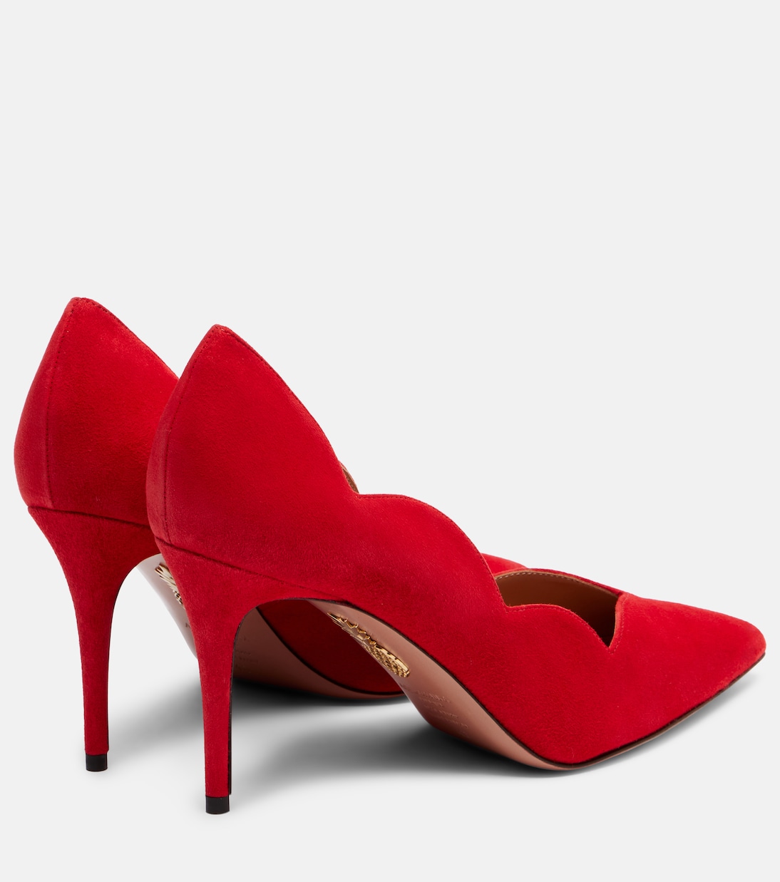 Pumps Petal 85 aus Veloursleder | Aquazzura