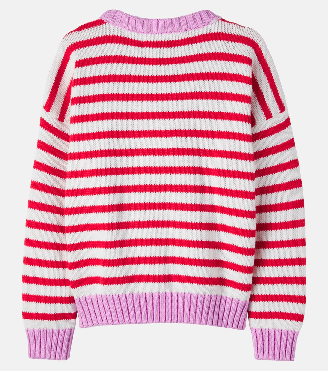 Marigold striped cotton sweater | The New Society
