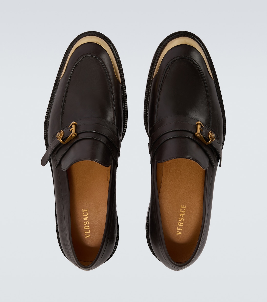 Mocassins Primo Medusa en cuir | Versace