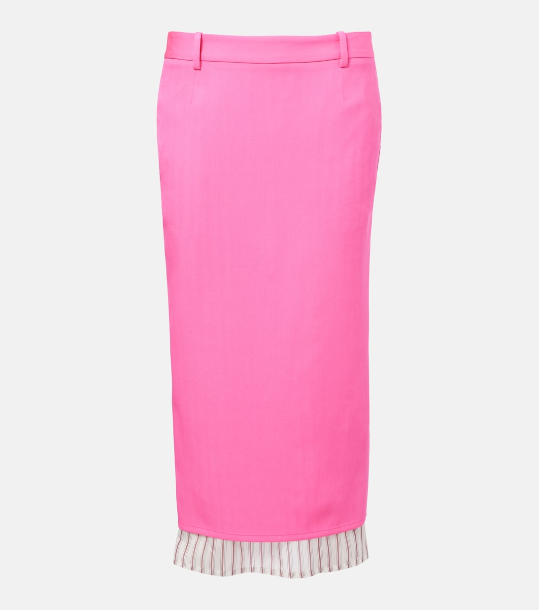 Virgin wool pencil skirt | The Attico