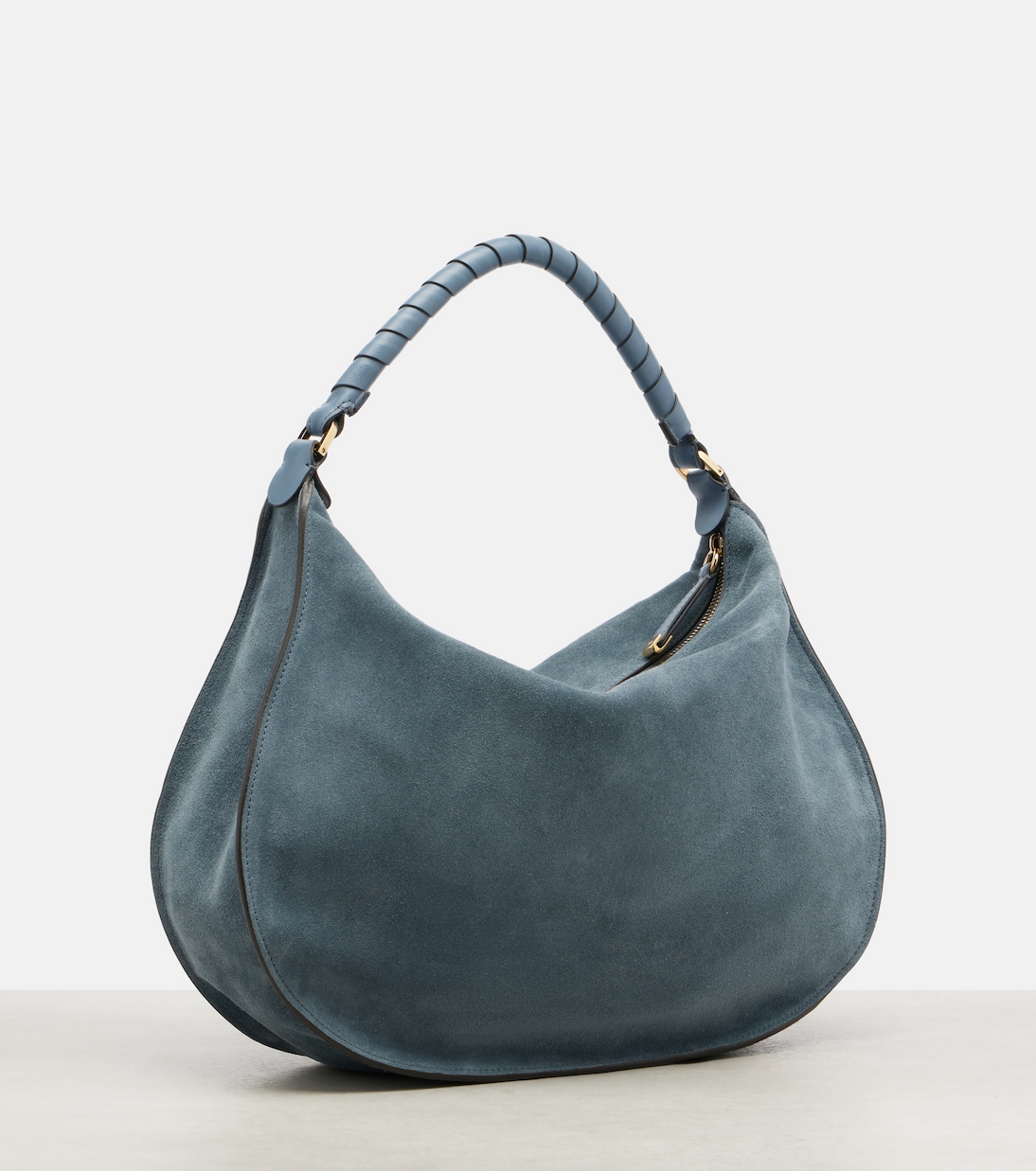 Schultertasche Marcie Medium aus Veloursleder | Chloé