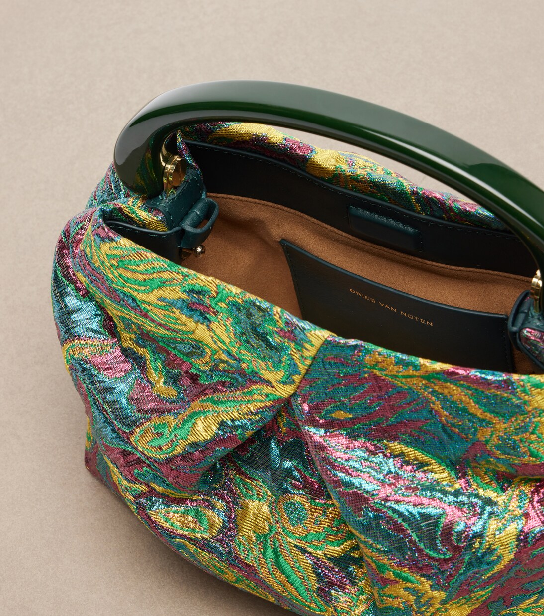 Tasche Crisp Small aus Jacquard | Dries Van Noten