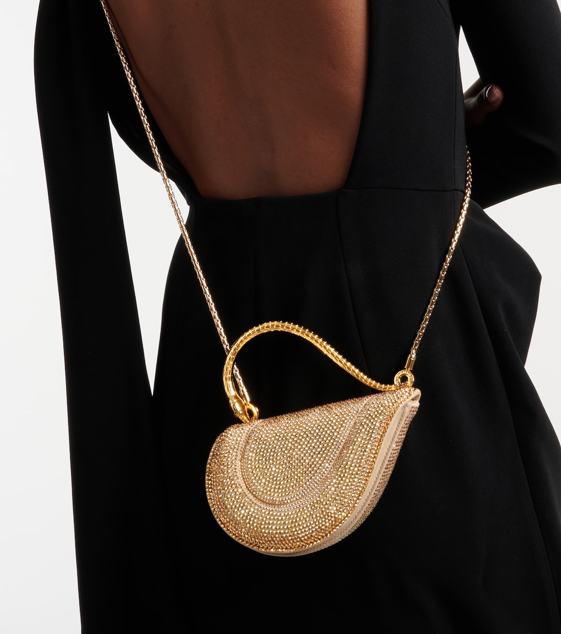Serpenti Cuoricino Mini leather top-handle bag | Bvlgari