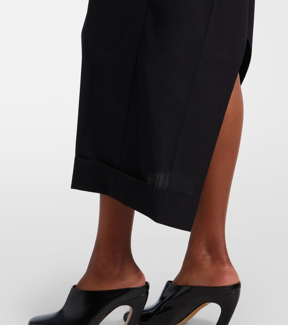 Pleated midi skirt | Junya Watanabe