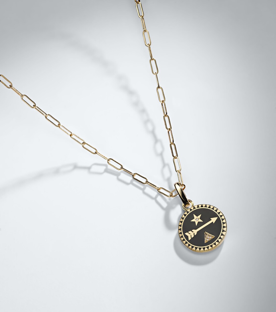 Collana Dream Superfine in oro 18kt (750/1000) e ceramica con diamanti | FoundRae