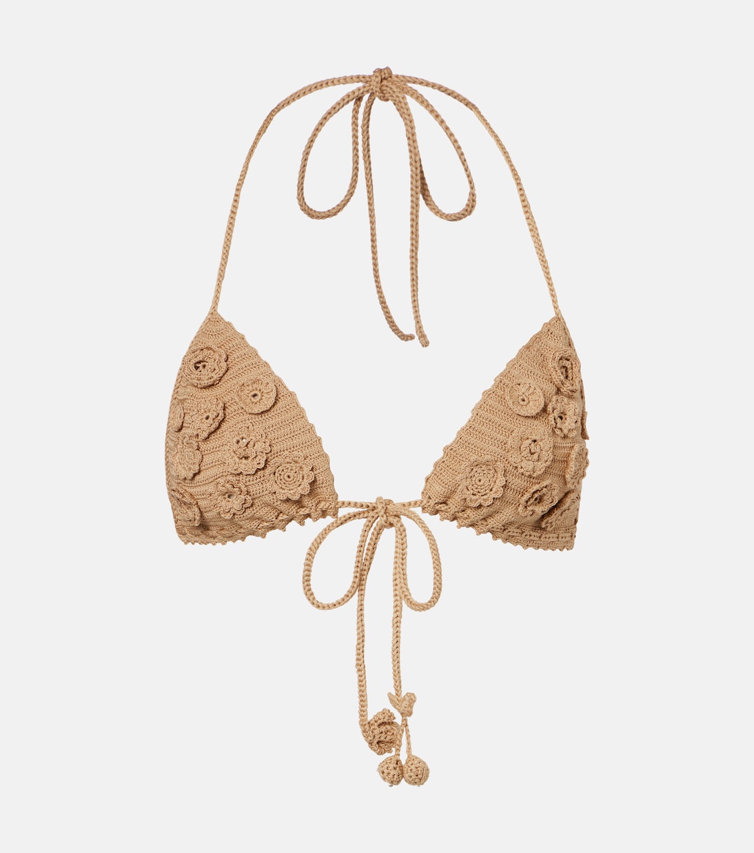 Paula's Ibiza crochet cotton bra top | Loewe
