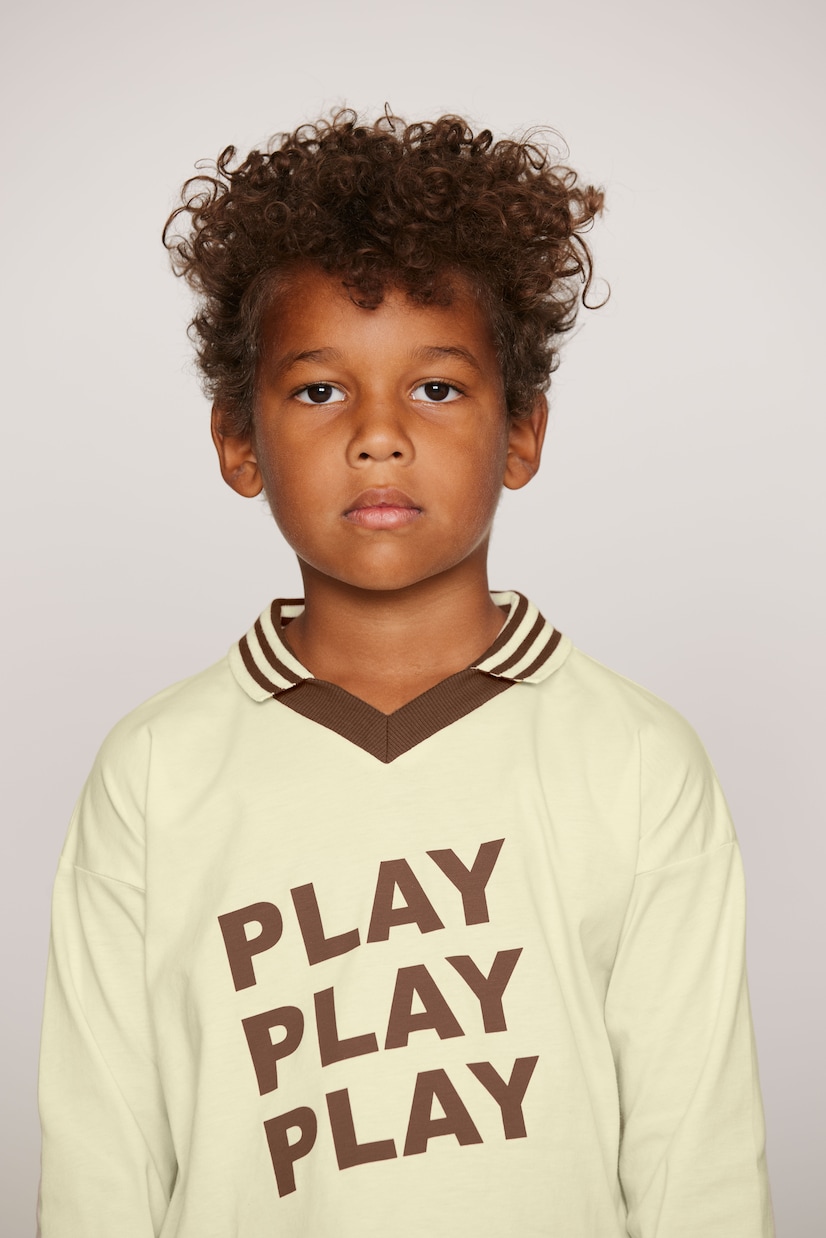 Sweat-shirt Play en jersey de coton | Mini Rodini