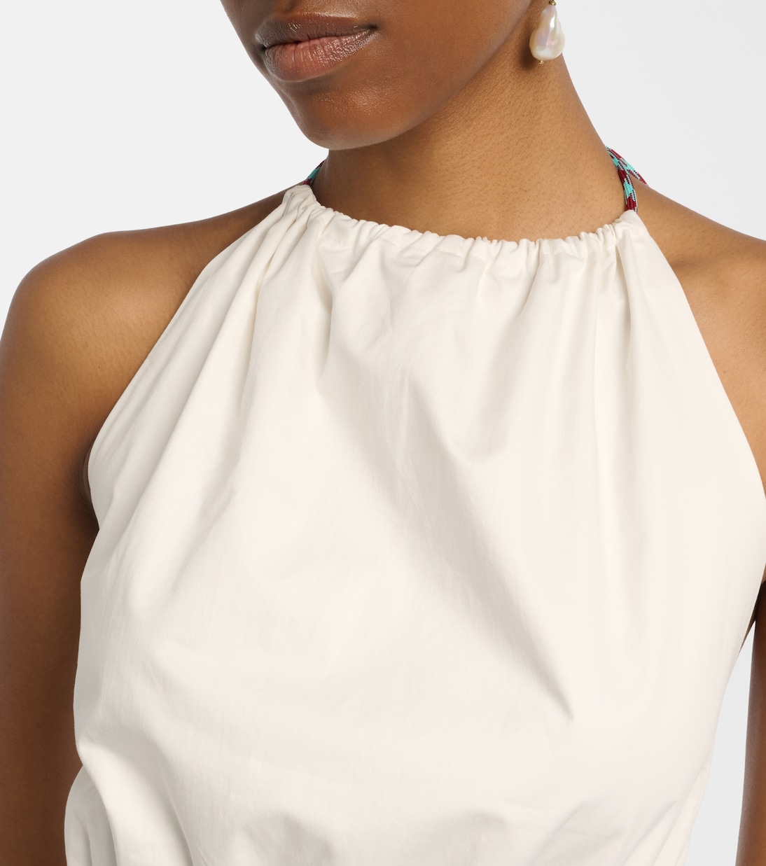 Haze floral cotton minidress | Alémais